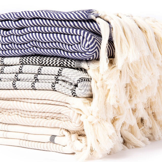The Okanagan Stripe Throw Blanket
