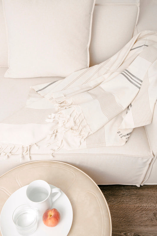 The Okanagan Stripe Throw Blanket